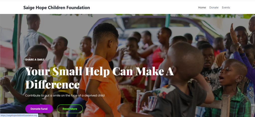 saige hope children's foundation